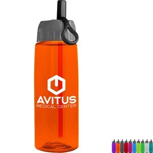 Flair Tritan™ Wide Mouth Sports Bottle, 26oz. - Ring Straw Lid