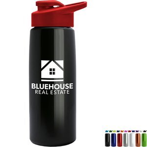 Metallic Tritan™ Flair Bottle, 26oz. - Drink Thru Lid