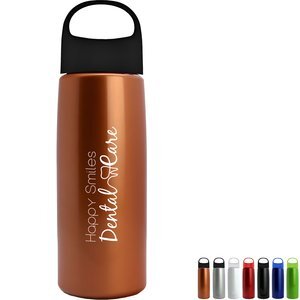 Metallic Tritan™ Flair Bottle, 26oz. - Oval Crest Lid