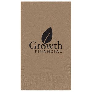 Kraft Dinner Napkin, 1/8" Fold, 2 Ply