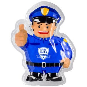 Police Officer Aqua Pearls Hot/Cold Pack