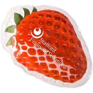 Strawberry Art Aqua Pearls Hot/Cold Pack