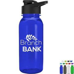 Cadet Tritan™ Transparent Sport Bottle, 18oz. - Drink Thru Lid