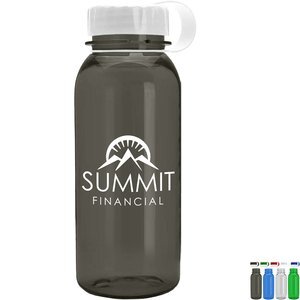 Cadet Tritan™ Transparent Sport Bottle, 18oz. - Tethered Lid