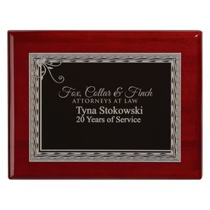 Fairfield Award Plaque, 9" x 7"