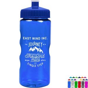 Finger Grip Tritan™ Translucent Bottle, 22oz. - Push Pull Lid