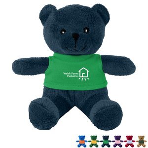 Plush Bright Color Bear, 5"
