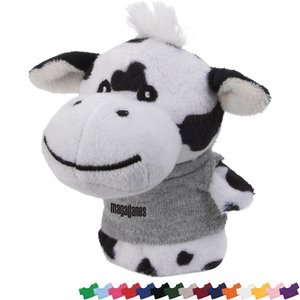 Shorties Plush Cow, 4"