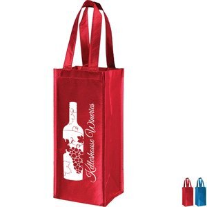 metallic wine bags