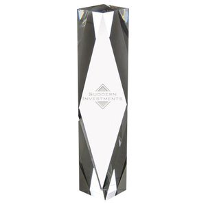 Dramatis Crystal Award, Medium, 9-3/4"