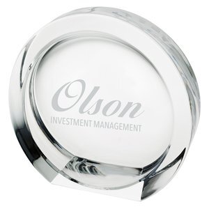 Mario Cioni® High Tech 24% Full Lead Crystal Award, Medium, 5-1/2" - CLOSEOUT!