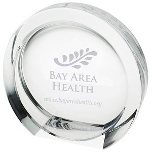 Mario Cioni® High Tech 24% Full Lead Crystal Award, Large, 6-1/2"