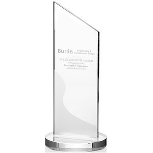 Frost Angular Crystal Award, 9"