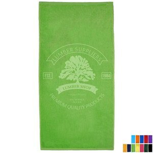 Turkish Signature Colored Medium Weight Beach Towel, 12 lbs.