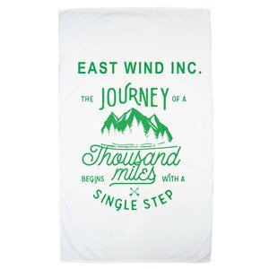 Express White Heavy Weight  Beach Towel, 19 lbs.