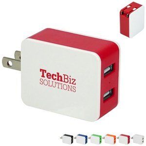 Barrington 2 Port USB Folding Wall Charger