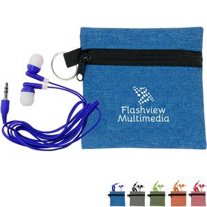 Oaklyn Ridge Travel Earbud Set in Pouch