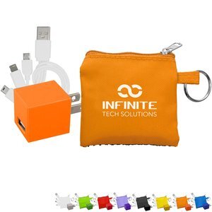 Kingwood Pouch w/ Wall Charger & Cable