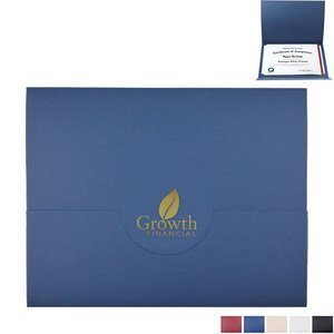 Tuck Flap Certificate Folder