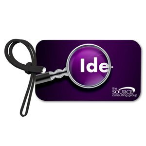 Jumbo Rectangle Soft Vinyl Luggage Tag