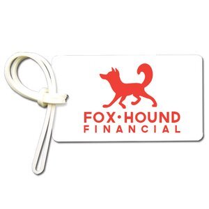 Jumbo Rectangle Soft Vinyl Luggage Tag