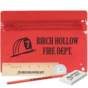 Premium Translucent School Kit with Ruler