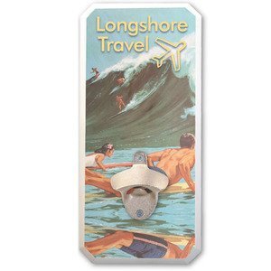 Emerson Bamboo Bottle Opener Plaque