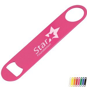 Paddle Powder Coated Stainless Steel Bottle Opener