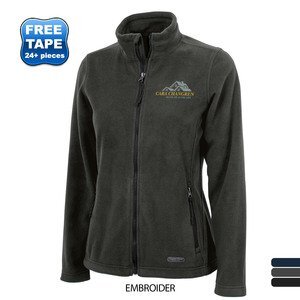 Charles River® Boundary Fleece Ladies' Full-Zip Jacket
