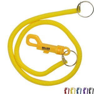P-Clip Coil Keyring, 20"