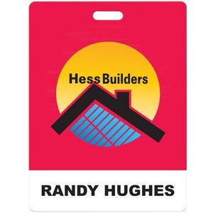 Standard Event Badge Tag, 3" x 4"