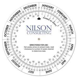 Jumbo Date Calculator Double Wheel