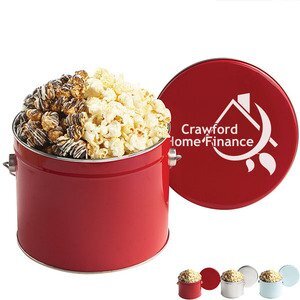 Gourmet Sweet & Savory Popcorn Tin, Half Gallon
