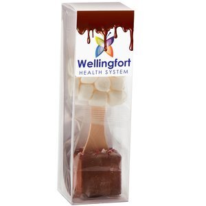 Minty Milk Chocolate Hot Chocolate on a Spoon Kit