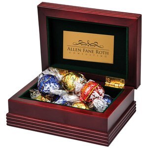 Executive Wood Box w/ Lindt® Chocolate Truffles