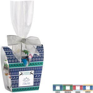 Ugly Sweater Chocolate Snowmen Desk Drop