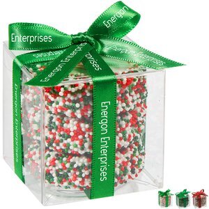 Chocolate Covered Custom Oreo® Present, Nonpareils