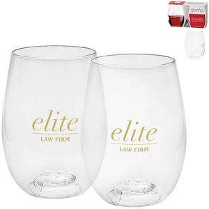 Dishwasher Safe Govino® Wine Glass 2 Pack, 16oz.