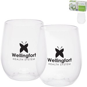 Dishwasher Safe Govino® Wine / Cocktail Glass 2 Pack, 12oz