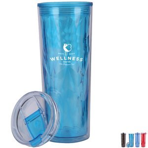 Dazzle Flip Top Tumbler, 22oz.