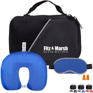 Travel Gift Set w/ Neck Pillow, Mask