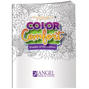 Color Comfort Animals Theme Adult Coloring Book