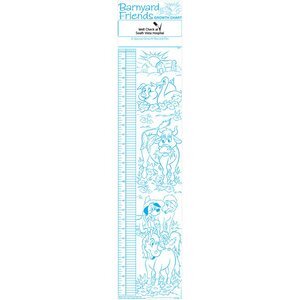 Barnyard Friends Children's Growth Chart