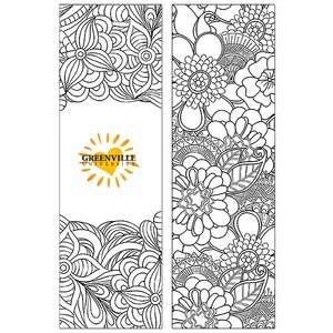 Coloring Nature Bookmark