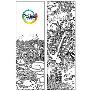 Coloring Oceans Bookmark