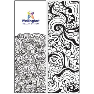 Coloring ZenDoodle Bookmark