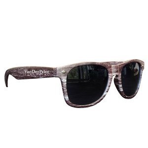 Dark Wood Tone Miami Sunglasses
