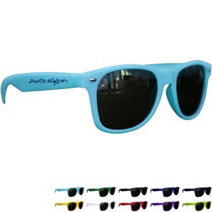Matte Soft Rubberized Finish Miami Sunglasses