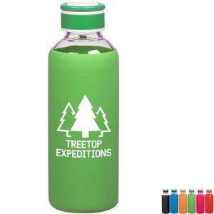 Krave Glass Water Bottle, 18oz.