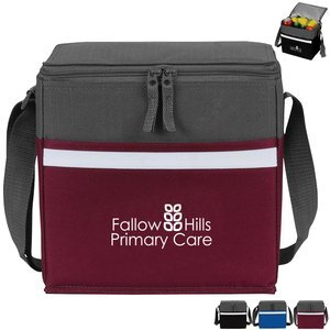 Two-Tone Polyester 12-Pack Cooler